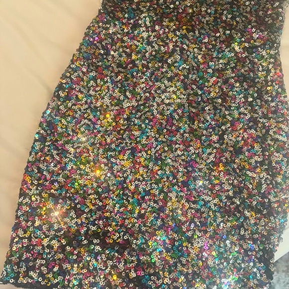 Mini sequin dress - Picture 3 of 5
